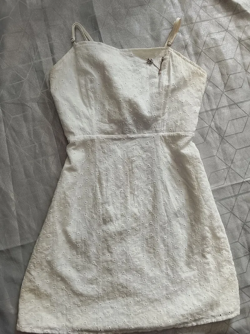 Vestido Sky & Sparrow Blanco de Mujer