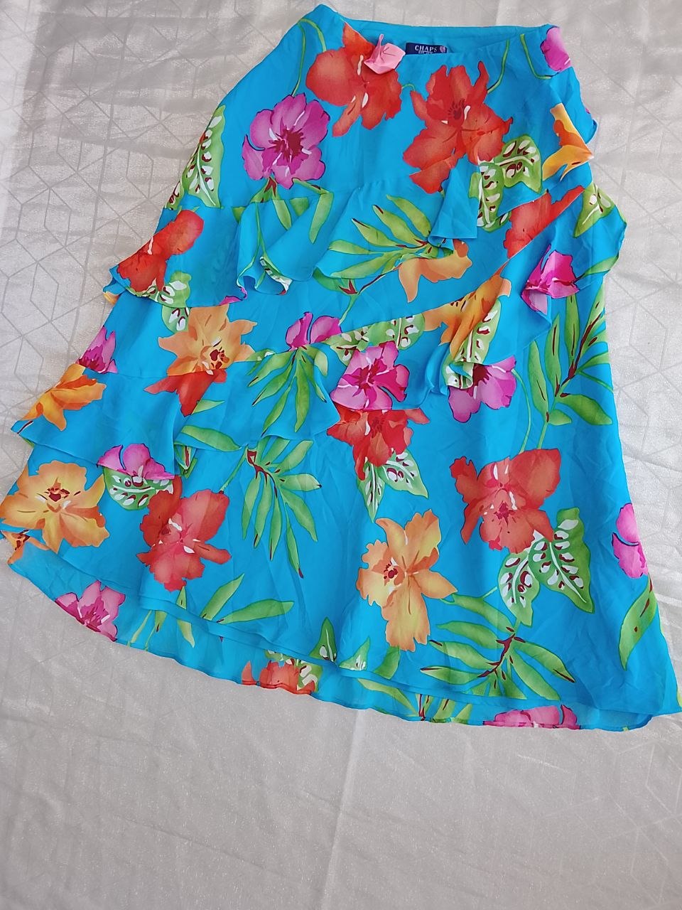 Falda Chaps Estampada de Flores de Mujer