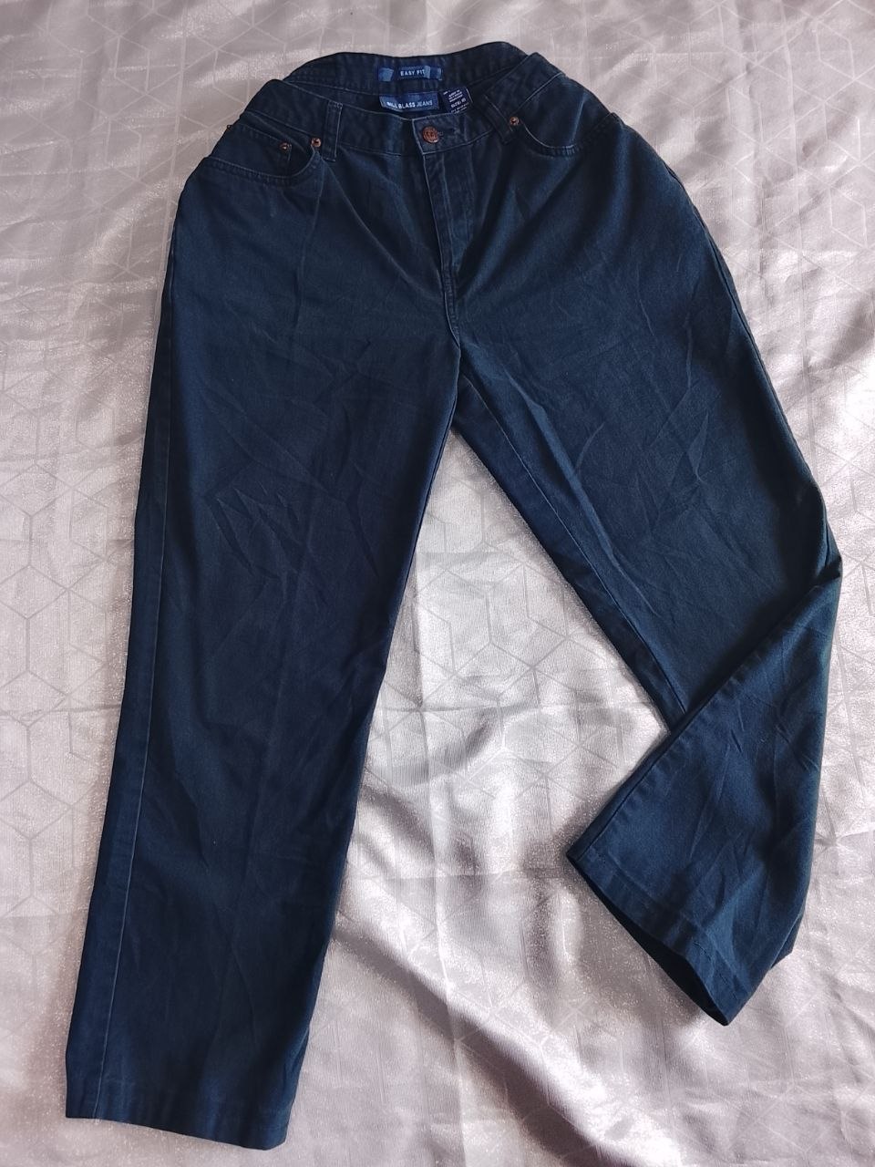 Pantalón Easy Fit Azul Marino de Mujer