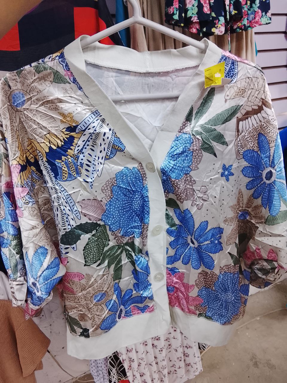 Blusa Estampada de Flores de Mujer