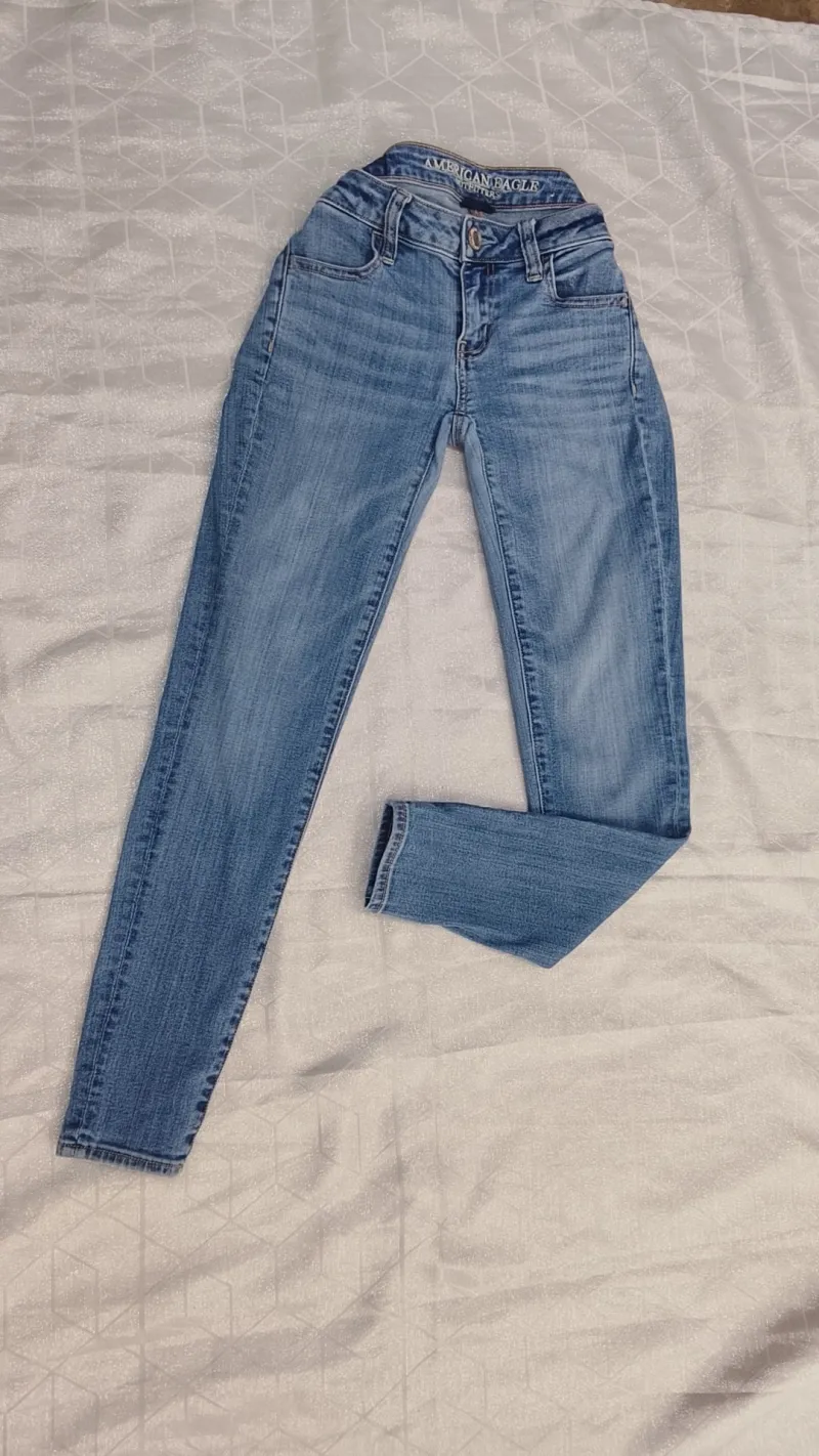 Jean American Eagle Azul de Niño