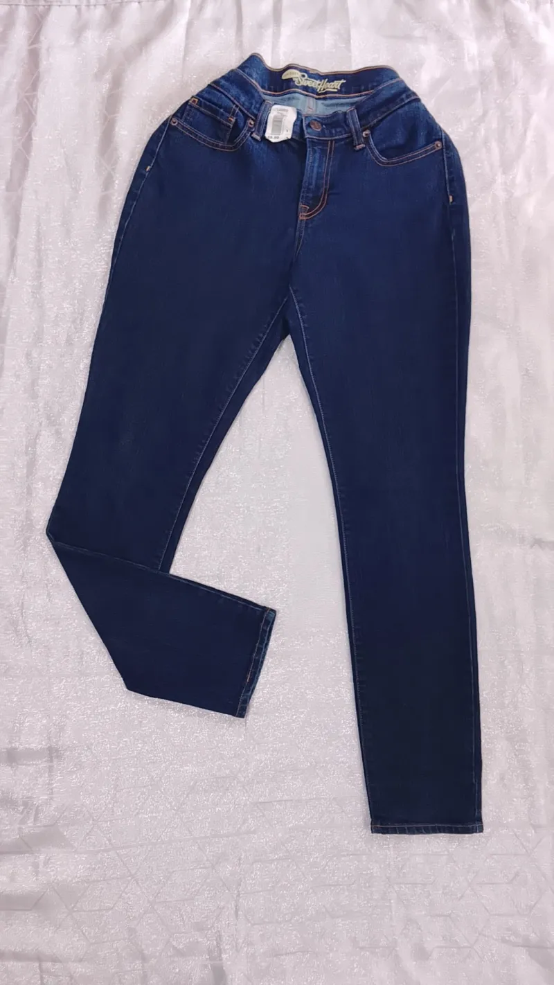 Jean Old Navy Azul de Mujer