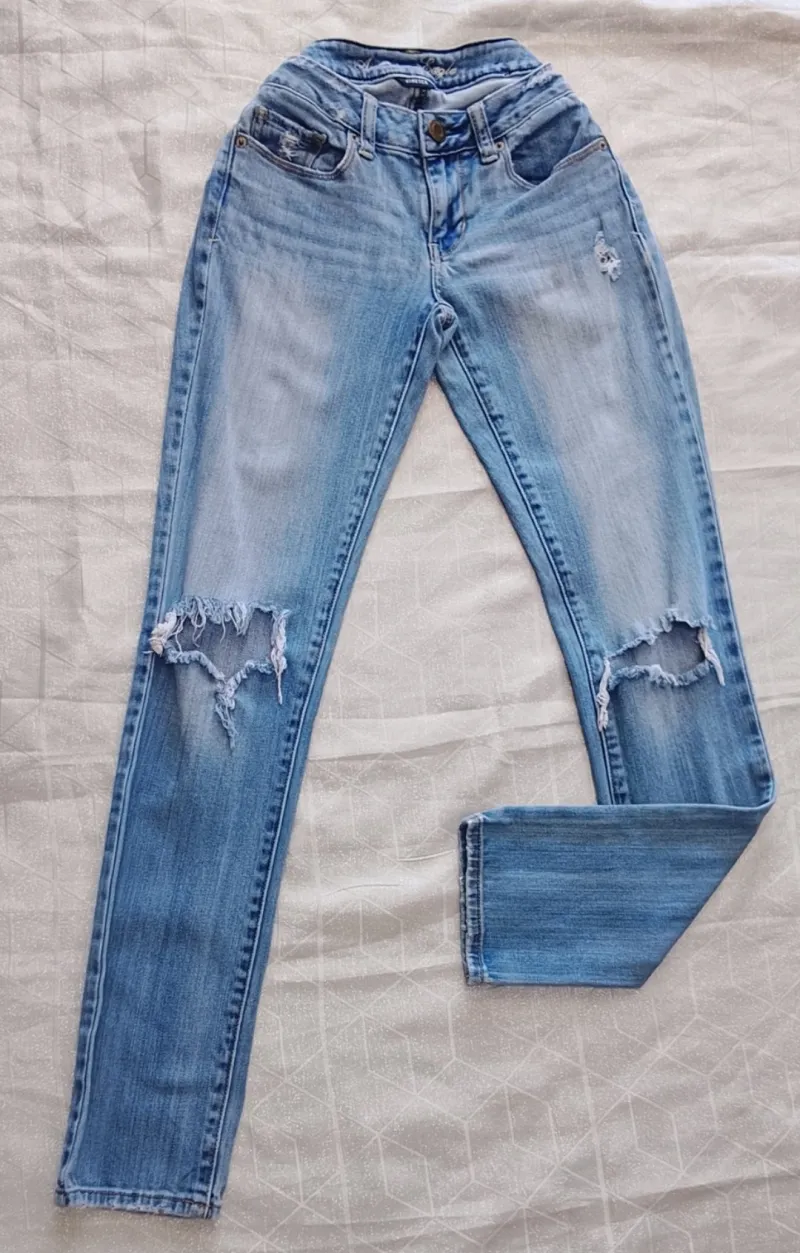 Jean American Eagle Azul de Mujer