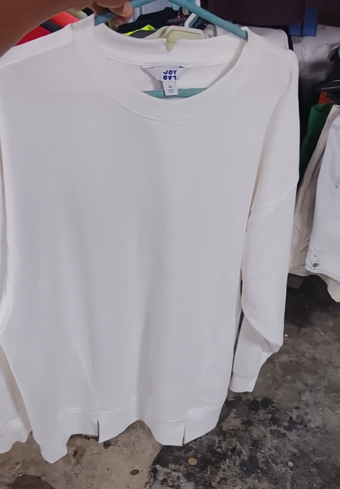 Abrigo Joy Lab Blanco de Hombre