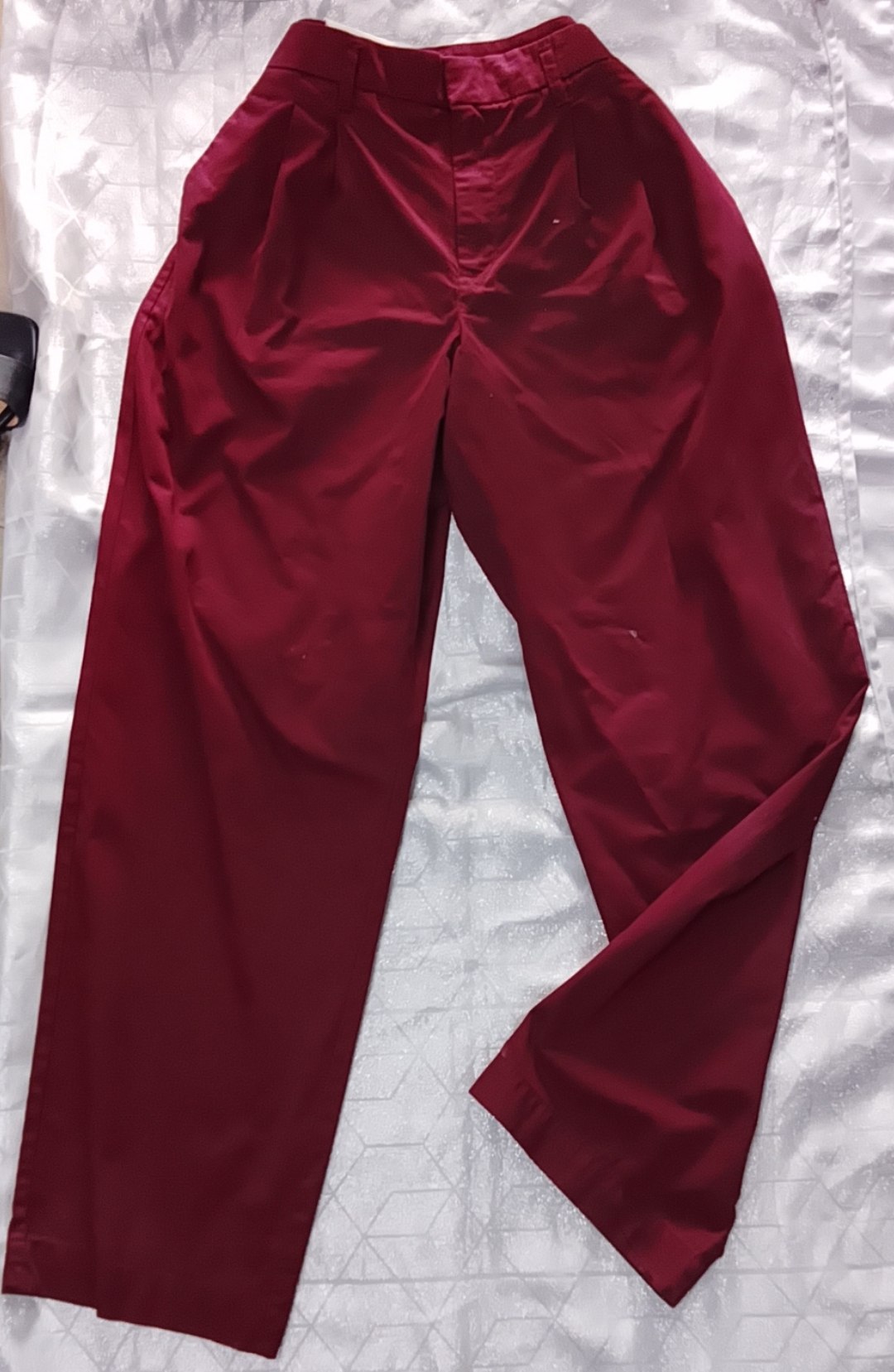 Pantalón Rojo Vino de Mujer