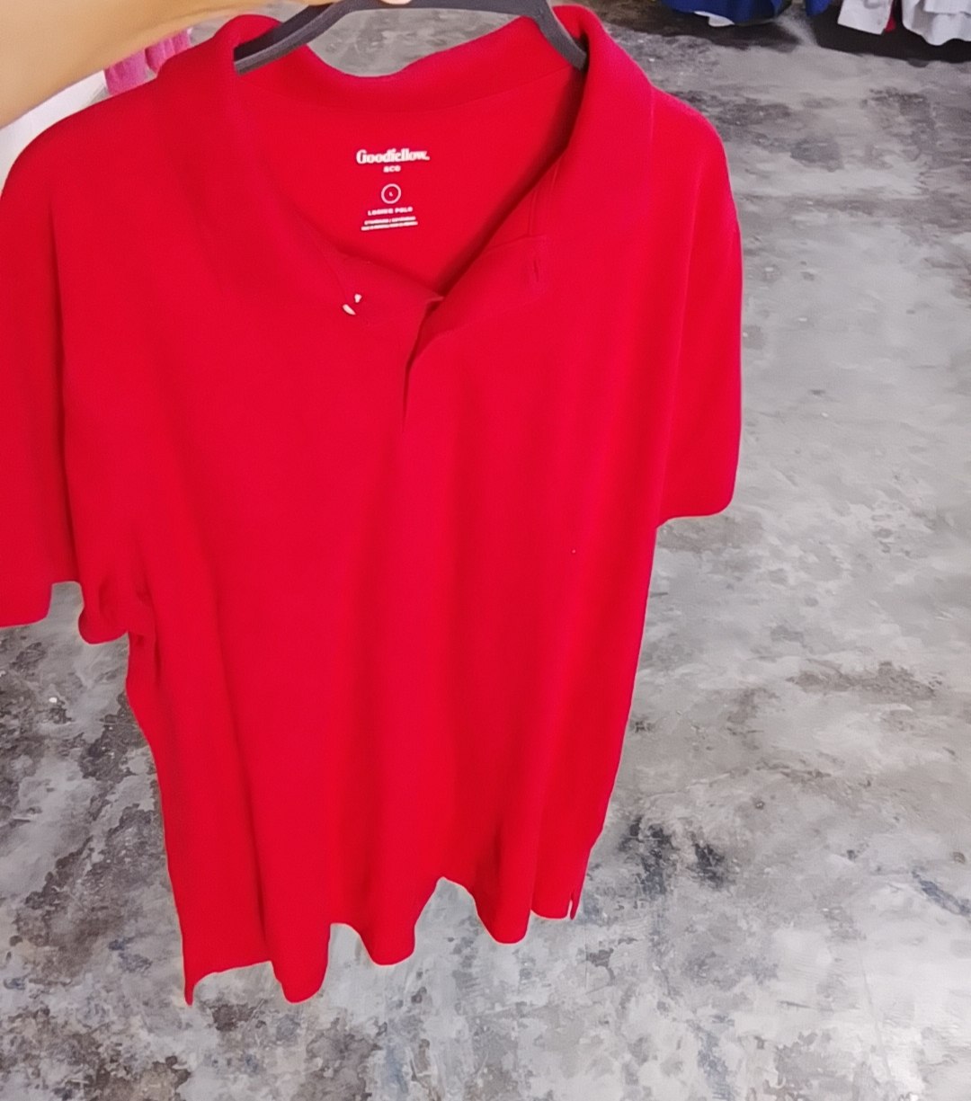 T-Shirt Goodfellow Rojo de Hombre
