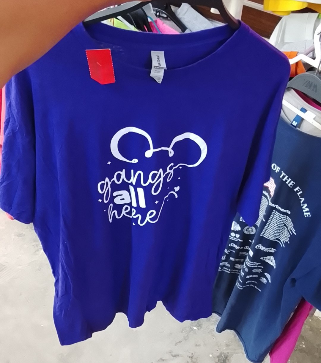T-Shirt Gildan Morado de Hombre