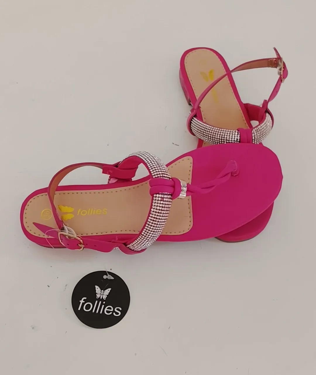 Zapatillas Follies Rosadas de Mujer