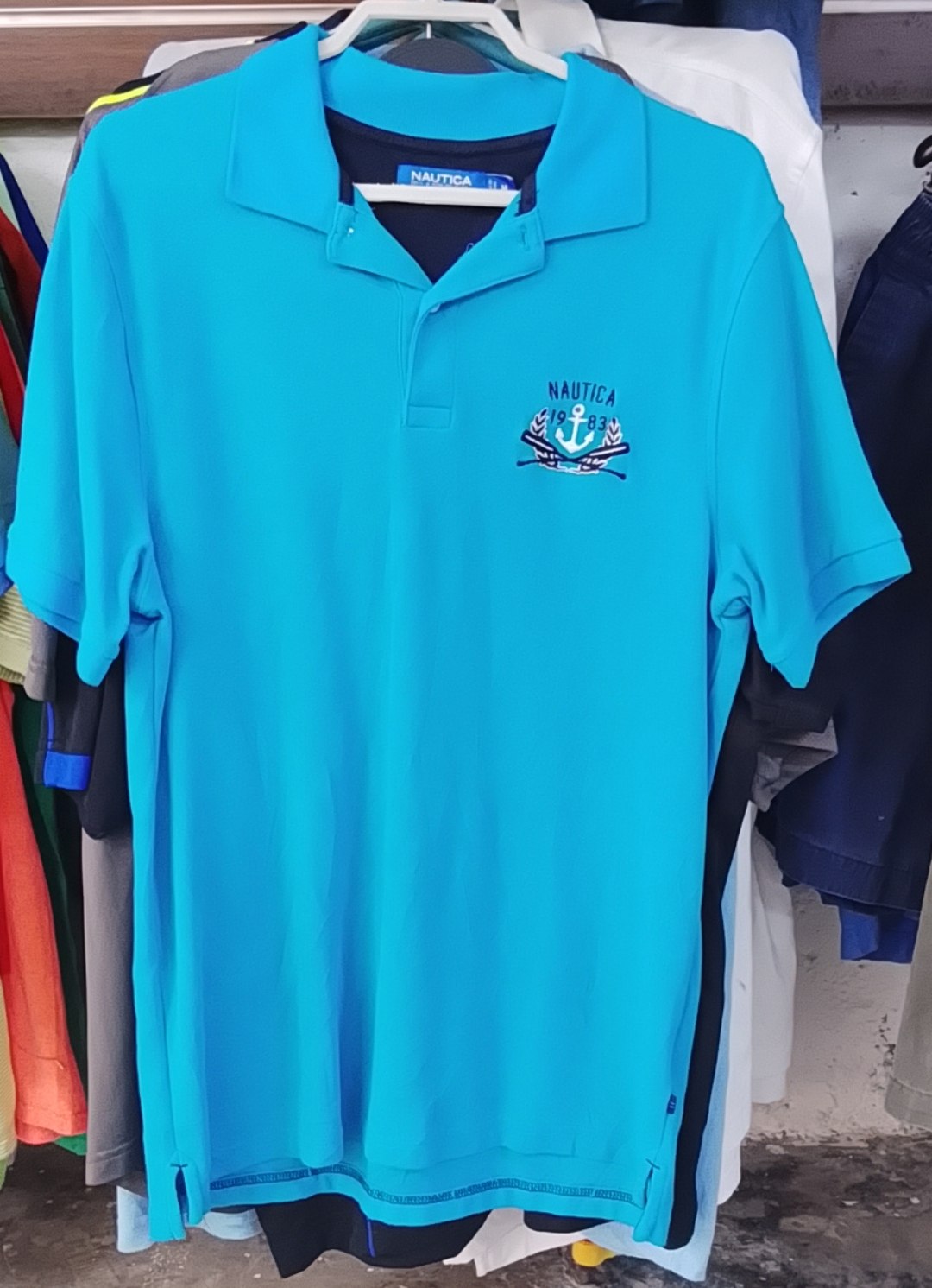 T-Shirt Náutica Azul de Hombre