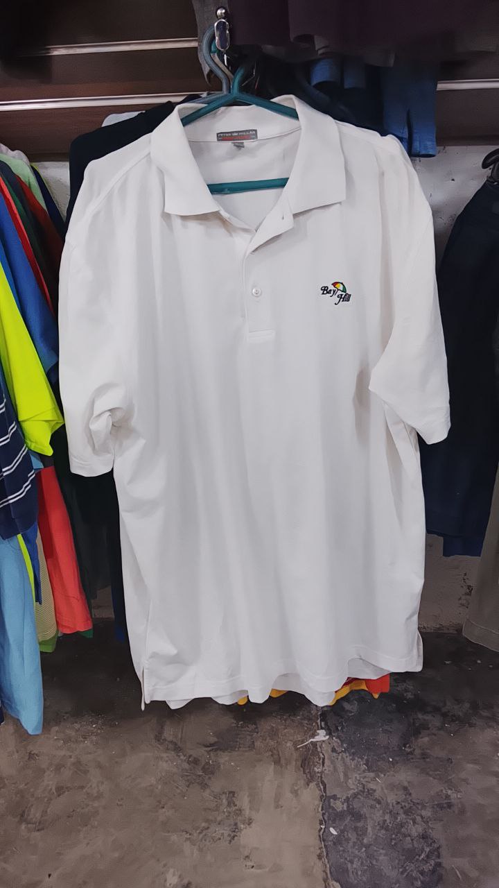 T-Shirt Peter Millar Blanco de Hombre